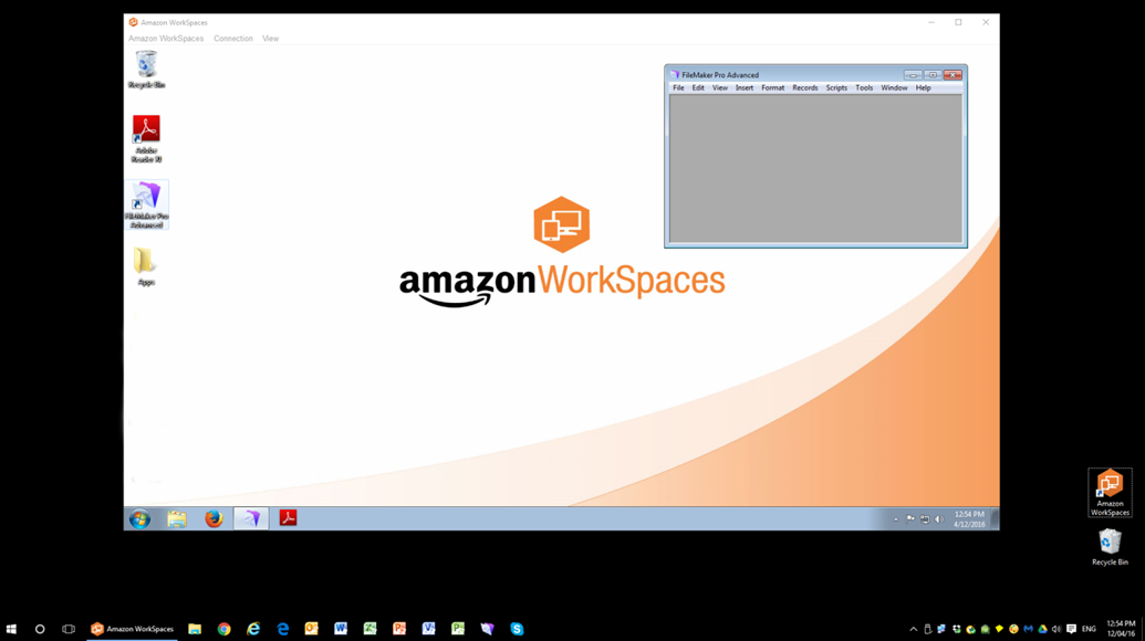 client amazon workspaces login